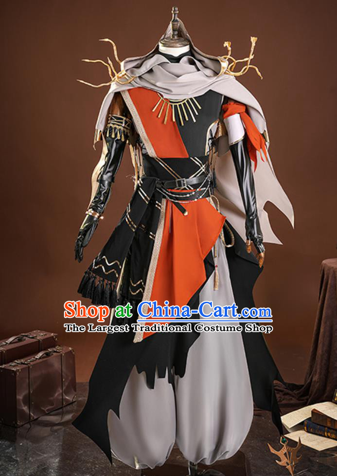 Identity V Cosplay Costume Fantasy World Mercenary Game Accurate Clothing Male Outfit