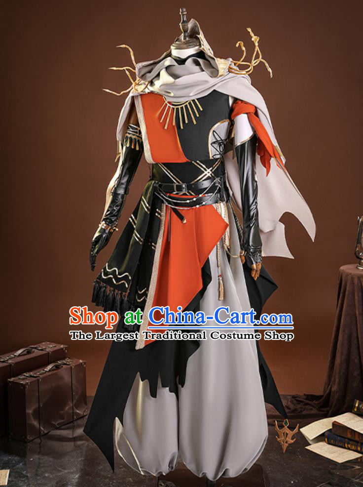 Identity V Cosplay Costume Fantasy World Mercenary Game Accurate Clothing Male Outfit