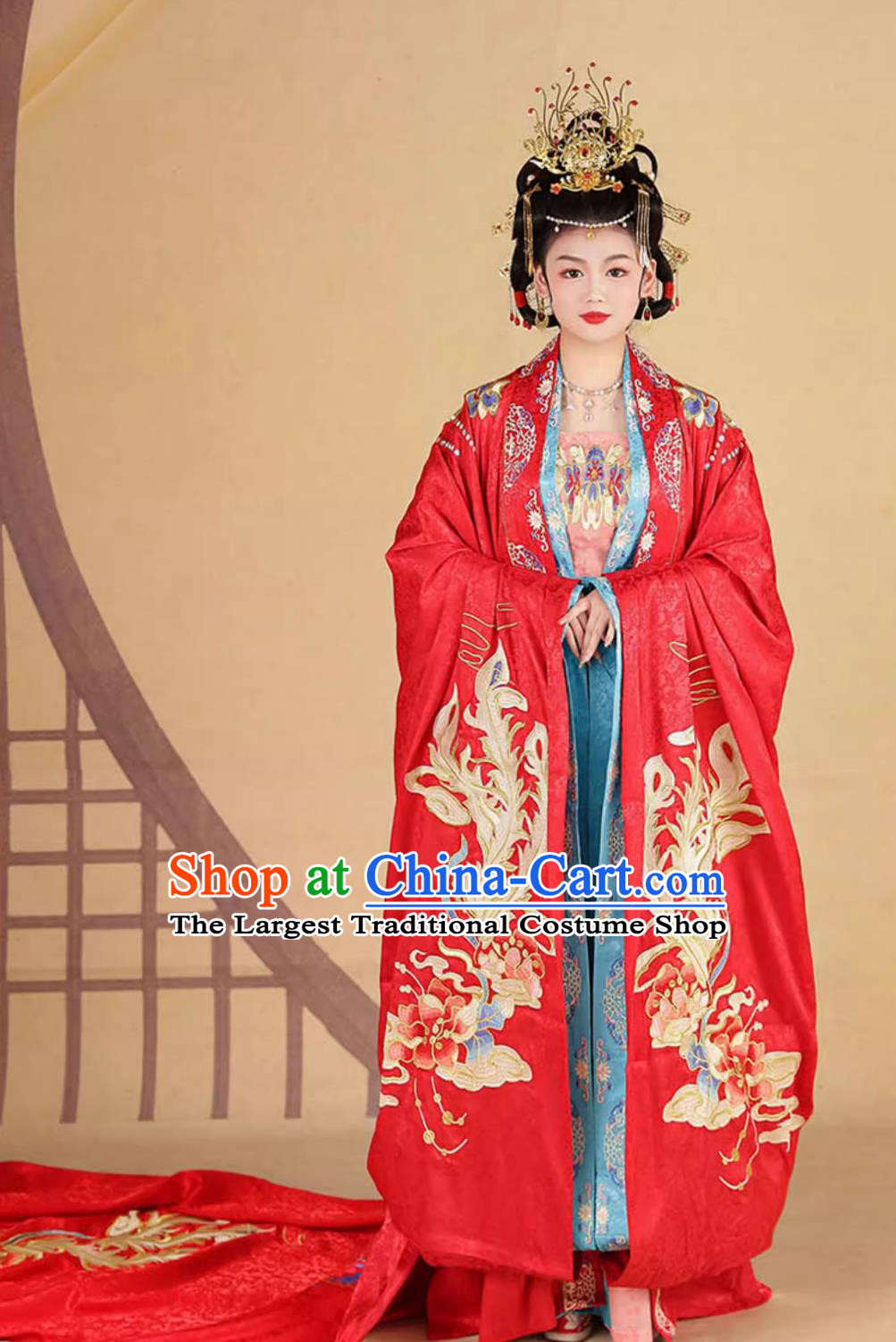 Tang Dynasty Hanfu Wedding Gowns Chinese Style Embroidered Bride and Groom Dresses Heavy Embroidery Trainning Clothing Couple Set