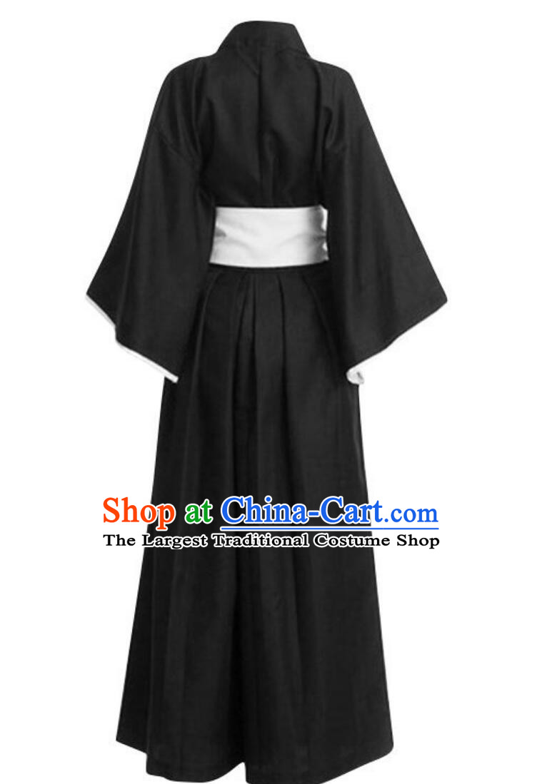 Bleach Cosplay Kurosaki Ichigo Costume Kuchiki Rukia Anime Shinigami Outfit Thousand Year Blood War Kendo Kimono