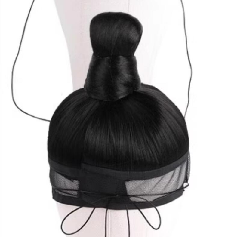 Handmade Ming Dynasty Scholar Wig Ancient Warrior Hairpiece