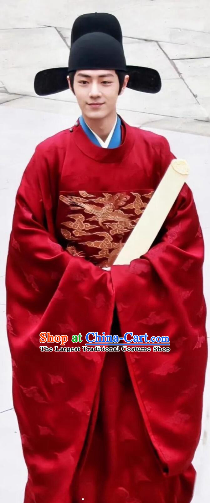 Ancient Ming Dynasty Official Robe Chinese Drama The Legend of Zang Hai Replica Clothing