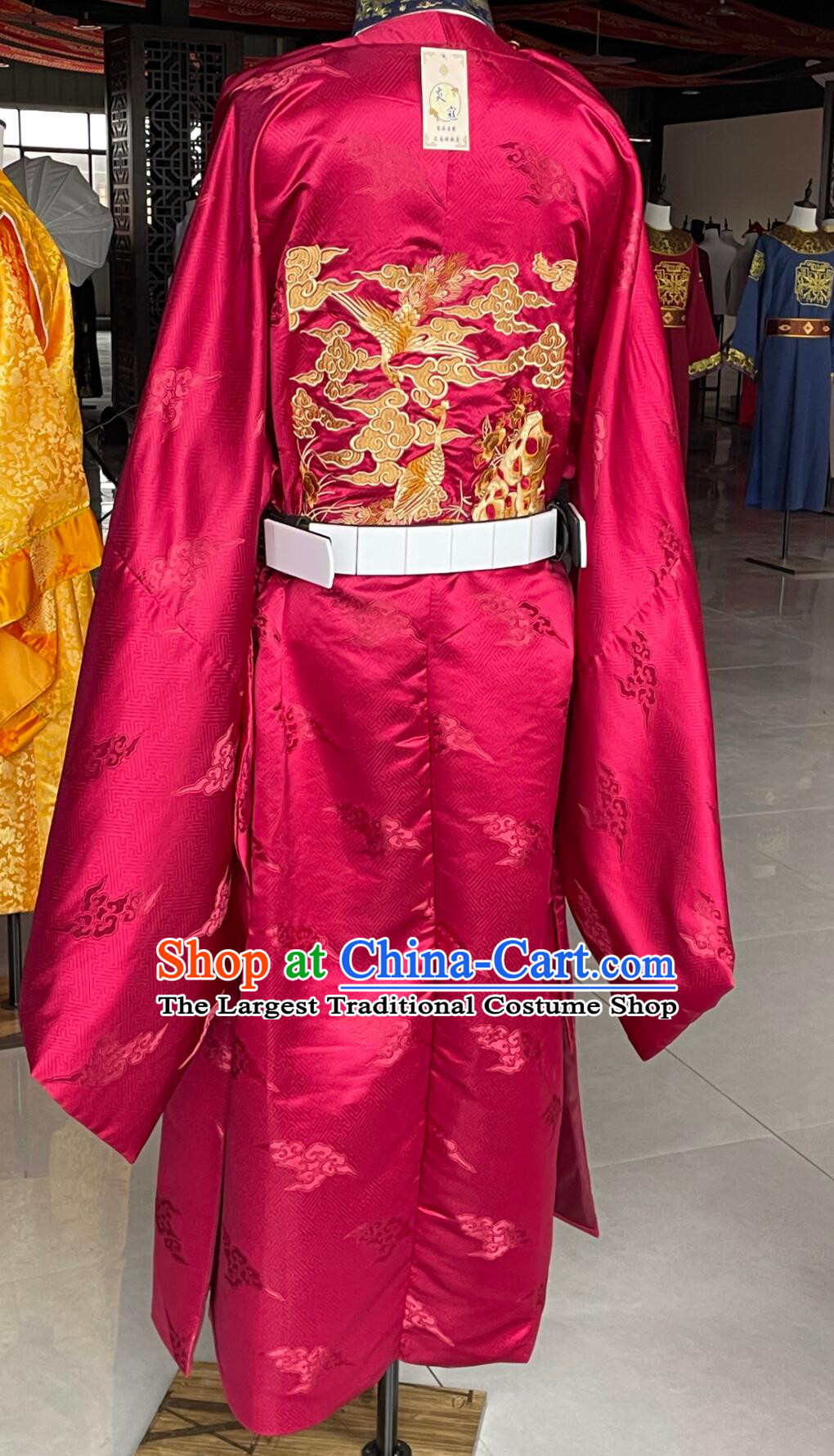 Ancient Ming Dynasty Official Robe Chinese Drama The Legend of Zang Hai Replica Clothing