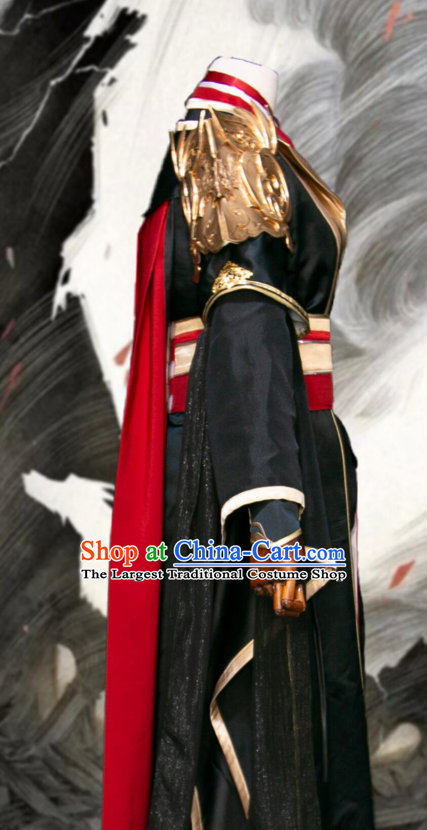 Heaven Officials Blessing Anime Mu Qing Cosplay Costume Ancient Chinese Style Hero Outfit