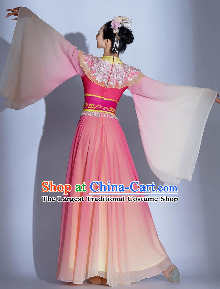 Classical Dance Costume Women Hanfu Supplier Seven Fairies Dress Chinese Han Tang Dance Outfit