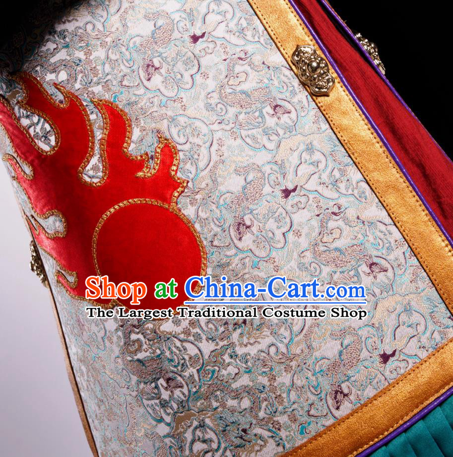 Chinese Armor Tang Dynasty Silk Armor Ancient General Helmet And Armor Set