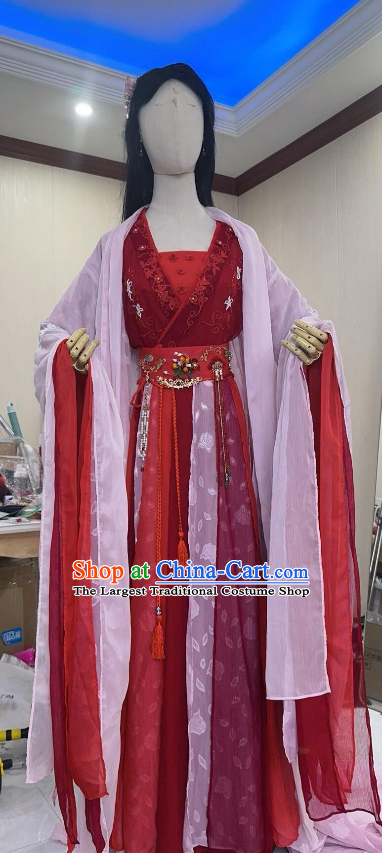 TV Series In Blossom Ju Jingyi Yang Caiwei Dress Traditional Chinese Hanfu Ancient Princess Attire