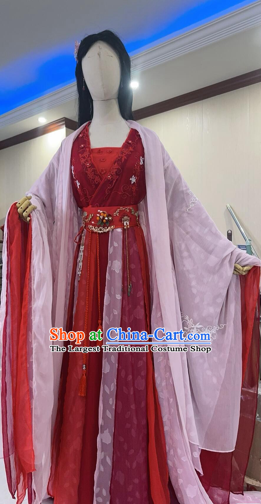 TV Series In Blossom Ju Jingyi Yang Caiwei Dress Traditional Chinese Hanfu Ancient Princess Attire
