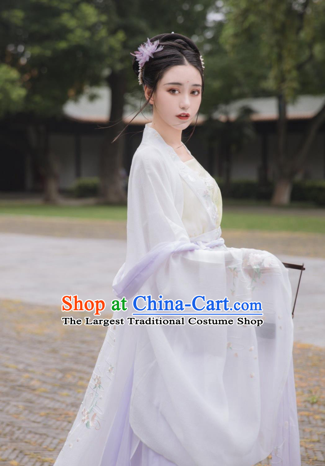 Chinese Hanfu Dress Tang Dynasty High Waist Ruqun