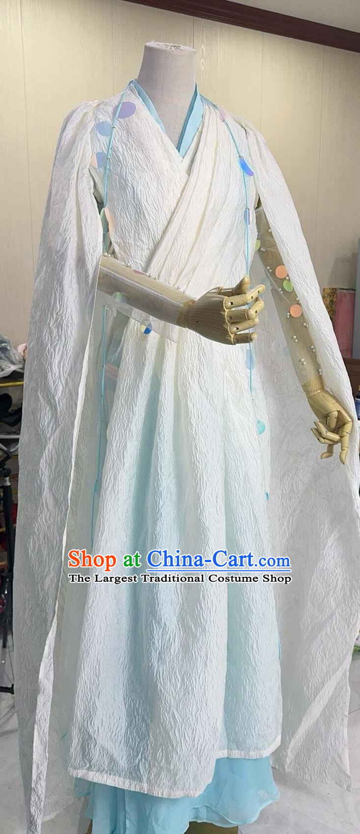 Chinese Paladin  Fairy Shui Bi Zhao Zhuona Dress Ancient Chinese TV Series Goddess Replica Costume