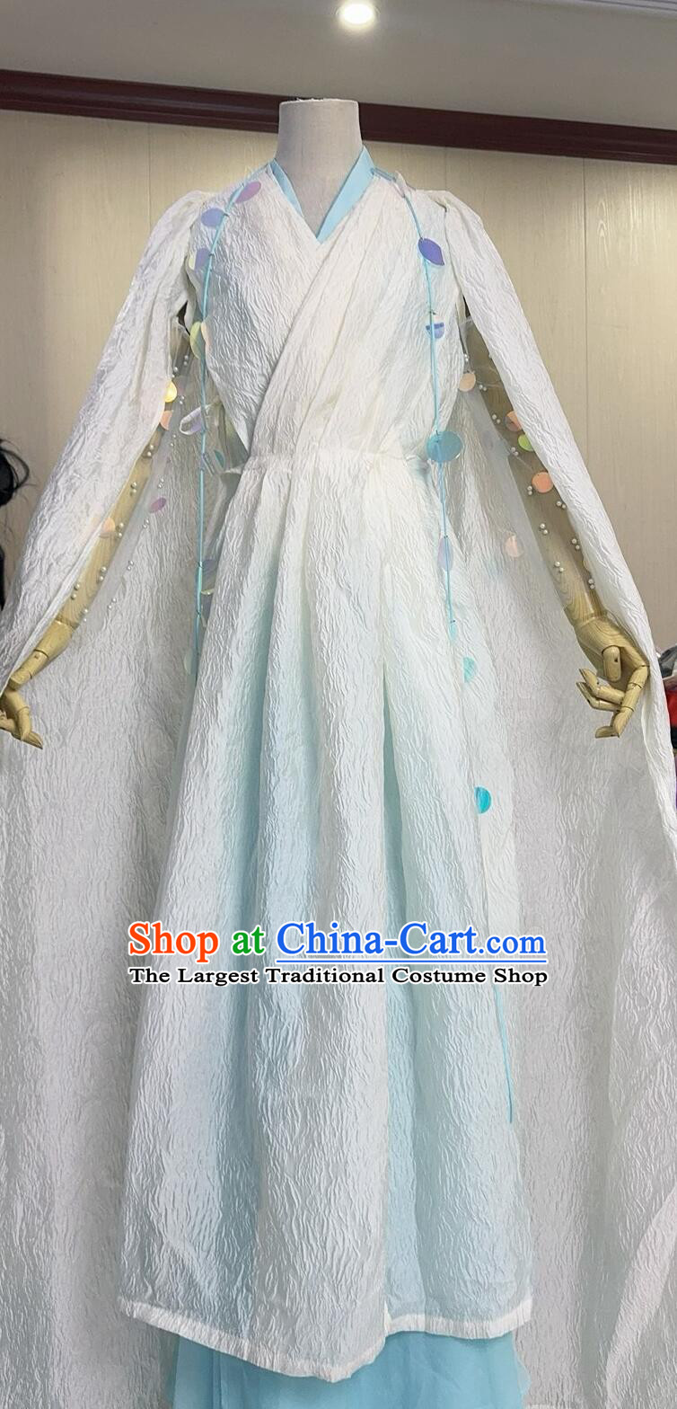 Chinese Paladin  Fairy Shui Bi Zhao Zhuona Dress Ancient Chinese TV Series Goddess Replica Costume