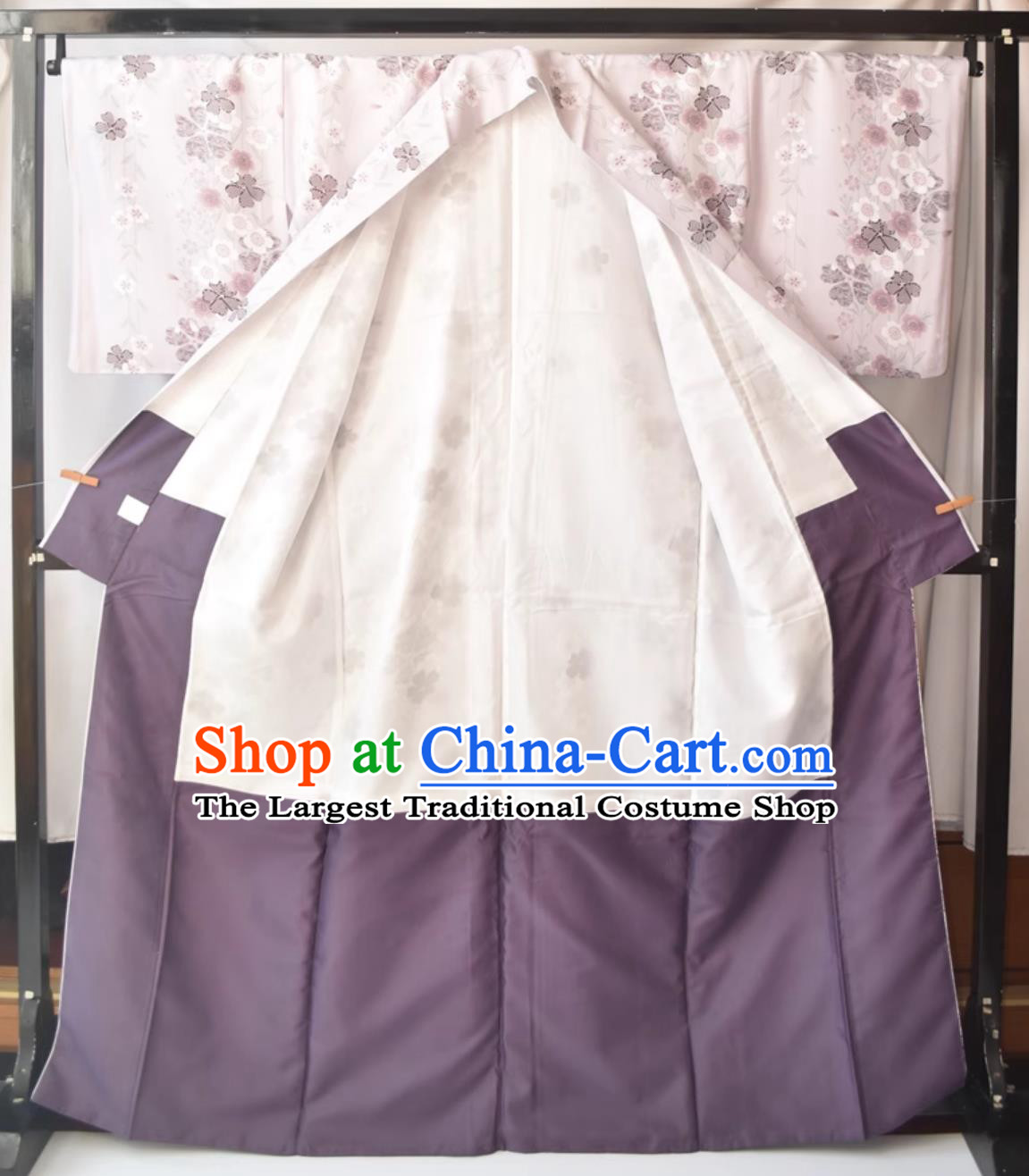 Japanese Traditional Formal Komon Kimono for Women