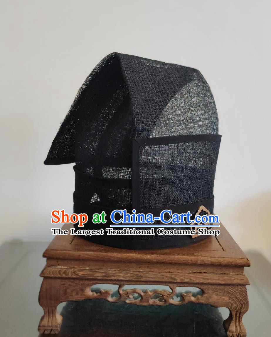 Tang Dynasty Crown Ancient Chinese Hat Wedding Ceremony Headpiece Stage Performance Historical Drama Headwear