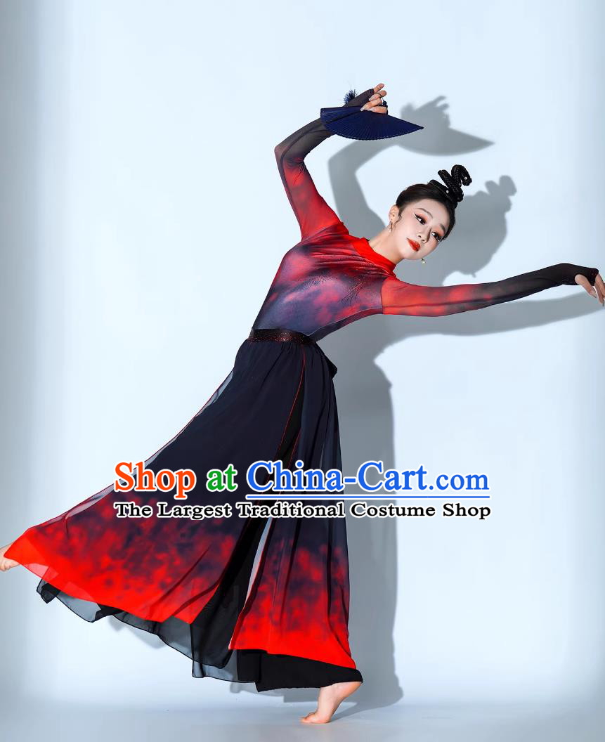 Xiang Wang Xing Dance Costume Chinese Classical Dance Fan Dance Clothing Jazz Dance Outfit