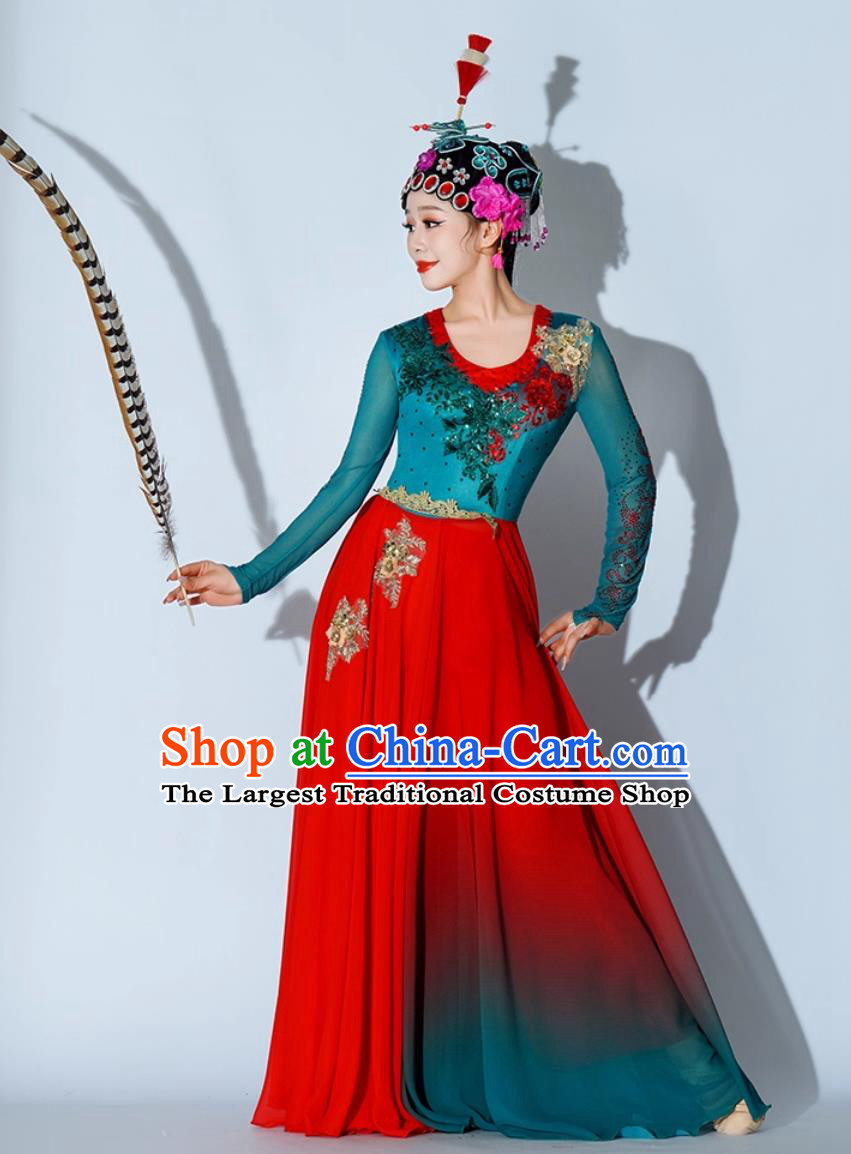 Qiao Hua Dan Dance Performance Costume Traditional Opera Drunken Concubine Dance Clothing Chinese Classical Dance Dress