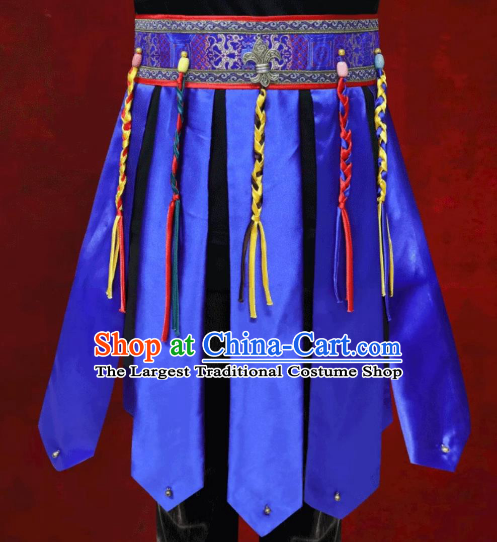 Mongolian Dance Belt Ethnic Bokh Wrestler Waist Multicolor Decoration Naadam Accessory