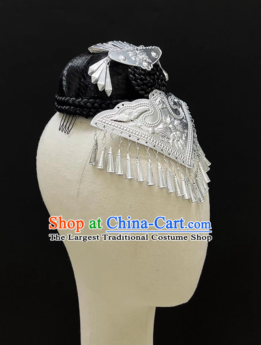 Miao Dance Headdress Ethnic Minority Ethnic Style Performance Headpiece