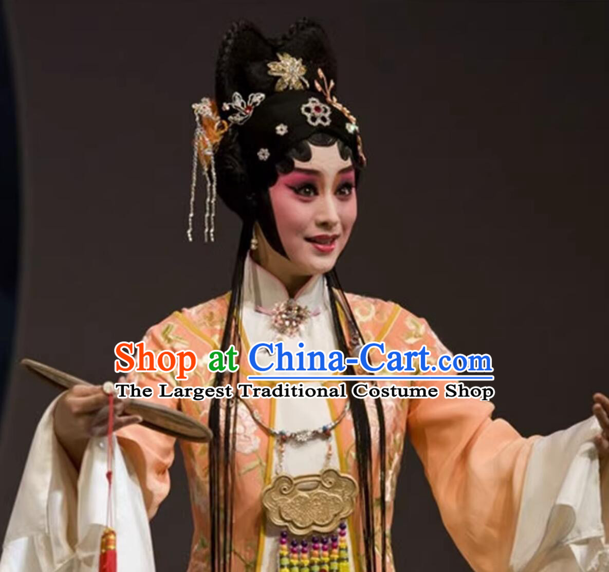 Yue Opera Costume Dream Of Red Mansions Performance Fairy Dress Xue Baochai Stage Outfit Traditional Chinese Theater Attire