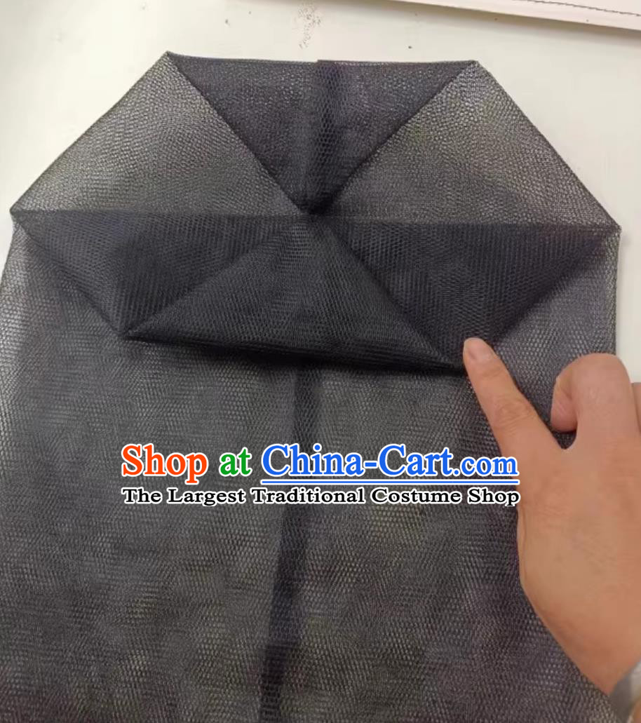 Ming Dynasty Swastika Scarf Scholar Horn Cap Peddler Hat Traditional Attire Hanfu Headwear