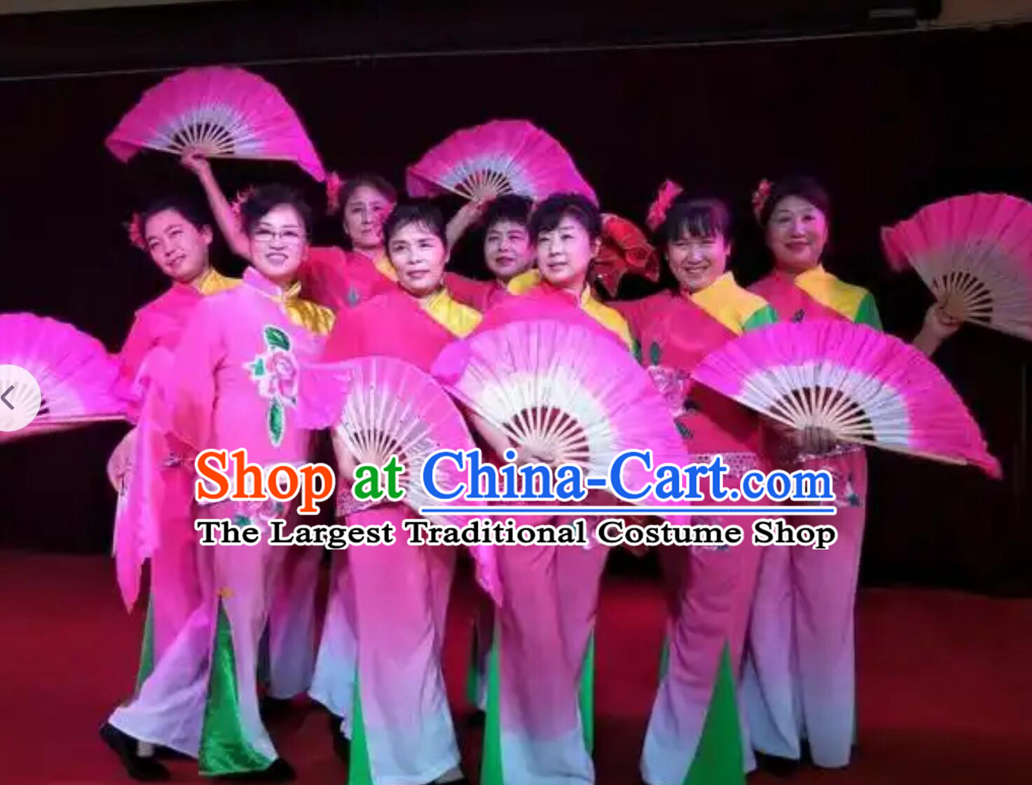 China-Cart Dance Shuixiu Water Sleeves Fans and Traditional Crafts