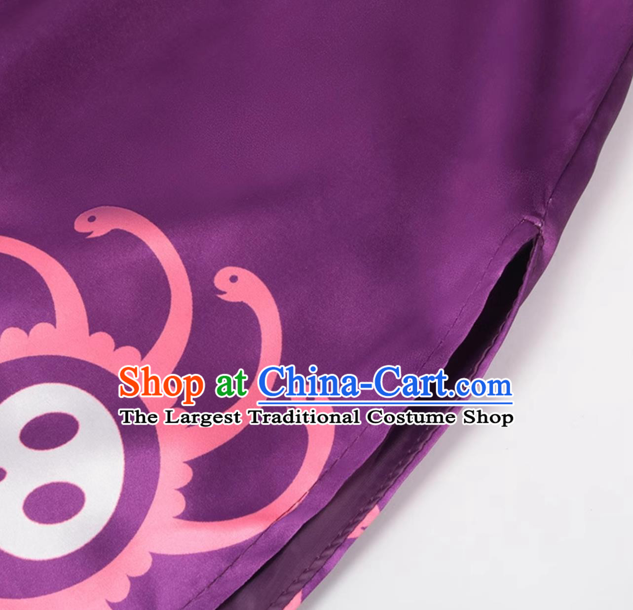 Cheongsam Cosplay Costume Anime Character Womens Qipao Halloween Performance Clothing