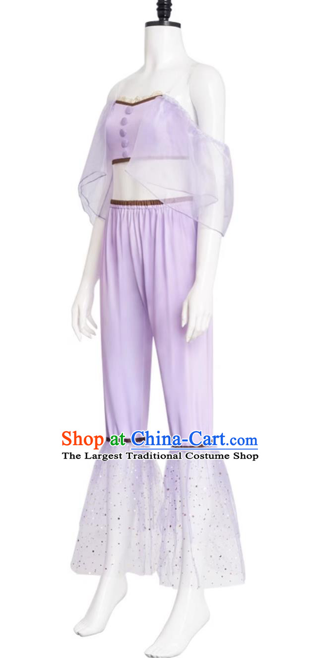 Halloween Cosplay Costume Anime Performance Purple Dress
