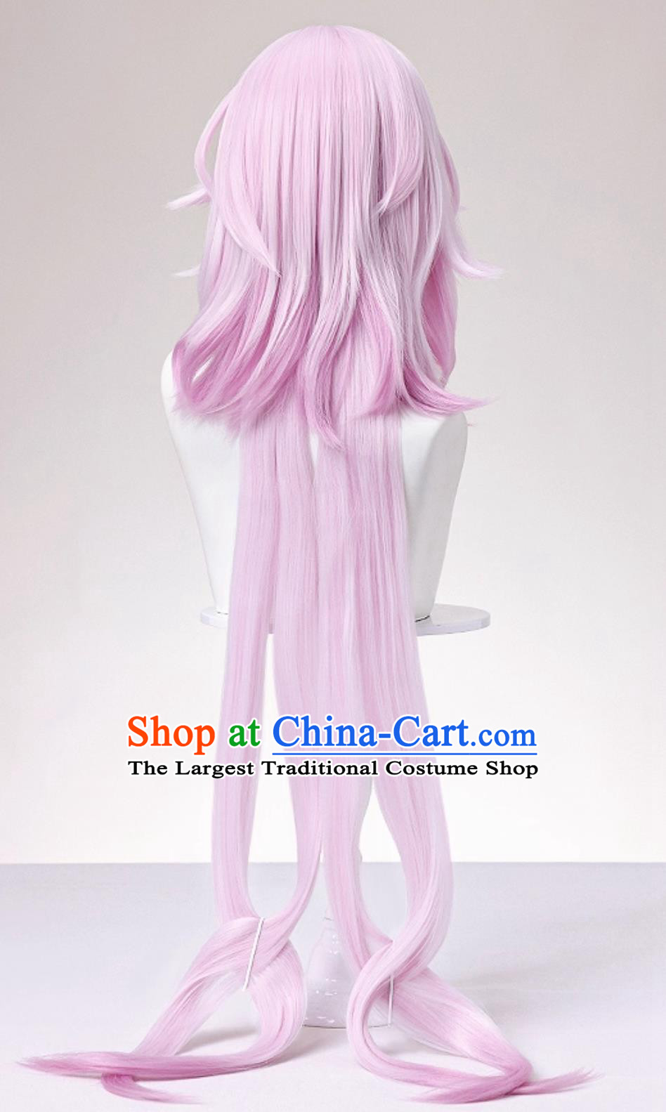 Honkai Star Rail Changyue Cosplay Pink Wig Halloween Hairpiece