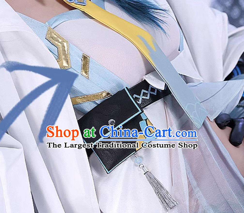 Arknights Cosplay Costume Ling Game Outfit Womens Wear Halloween Cosplay Dress