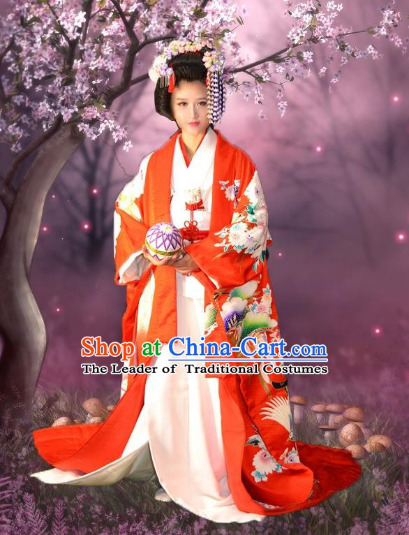 Ancient Japanese Princess Kimono