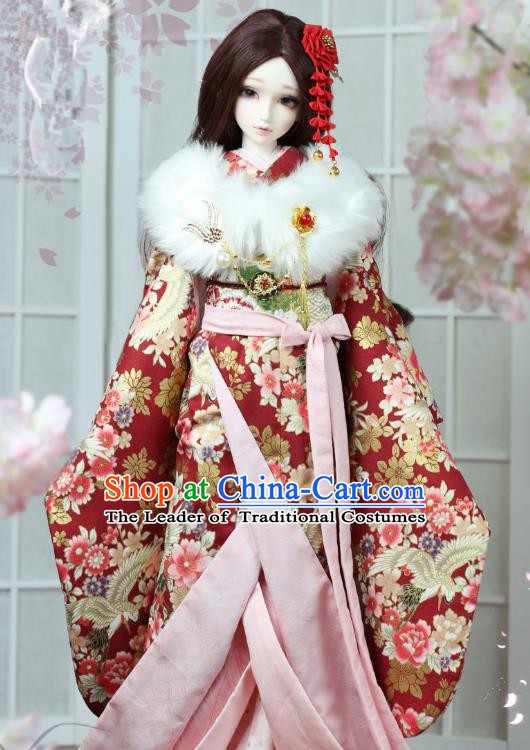 Traditional Asian Japan Costume Japanese Shiromuku Fashion Apparel ...